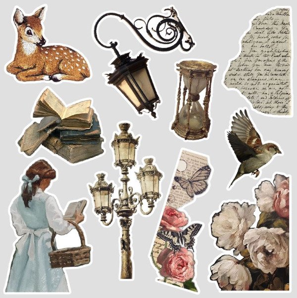 Producto - Plancha de stickers decorativos 030