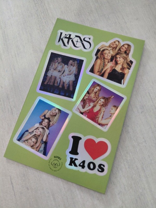 Producto - Planchitas de stickers - K4os