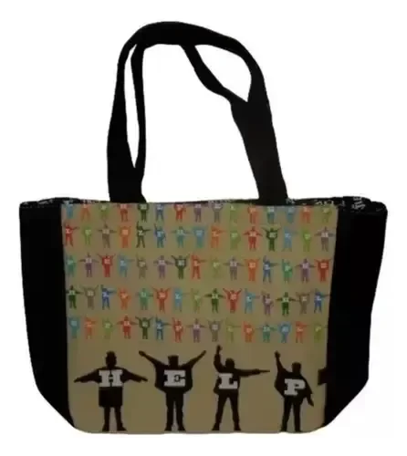 Producto - The Beatles Bolso Urbano De Neoprene Help