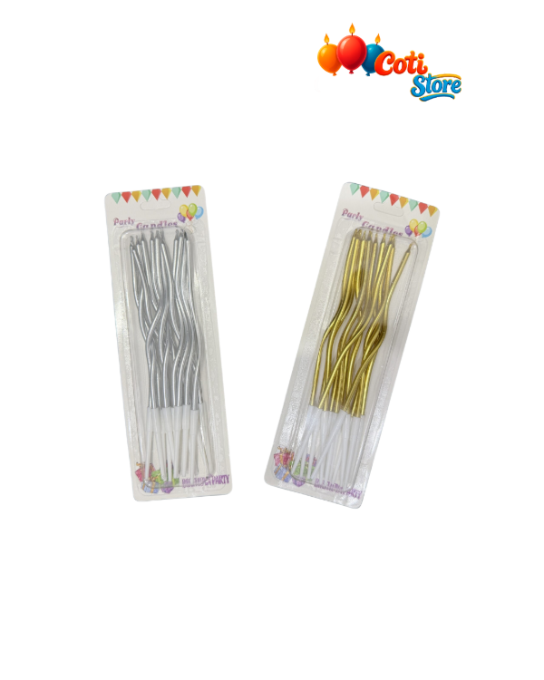 Producto - Vela Ondulada Blister x12