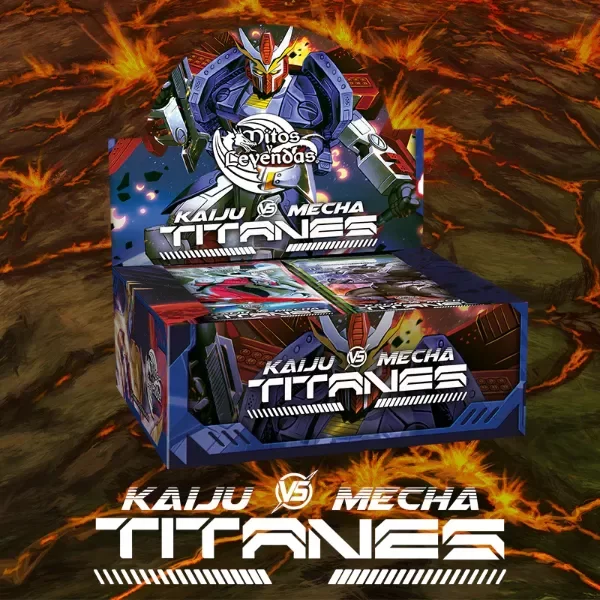 Producto - PREVENTA Display Kaiju vs Mecha: Titanes