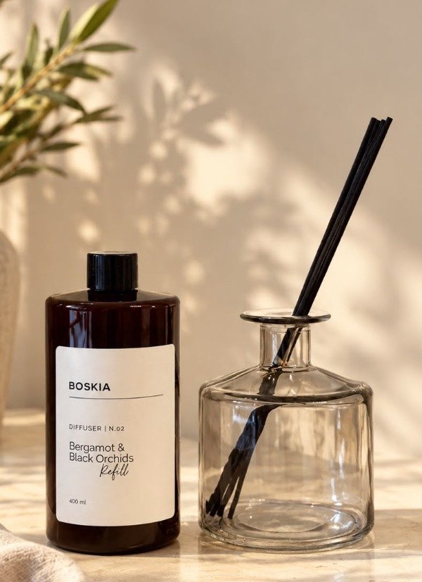 Producto - KIT 5 Envase Difusor + Refill difusor 400 ml. - 0