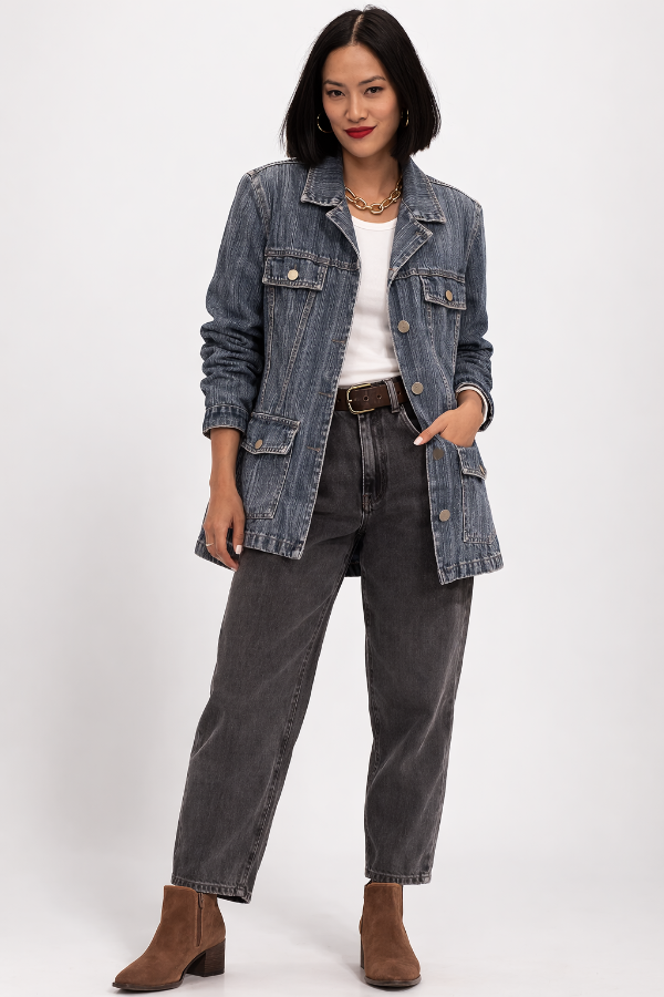 Producto - Chaqueta de jean blue 2000