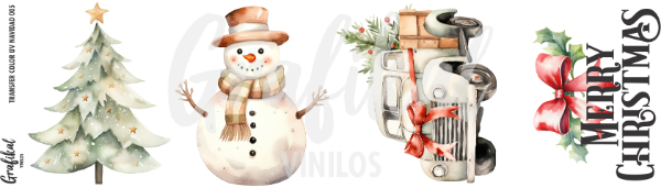 Producto - Transfer Color UV Navidad 005