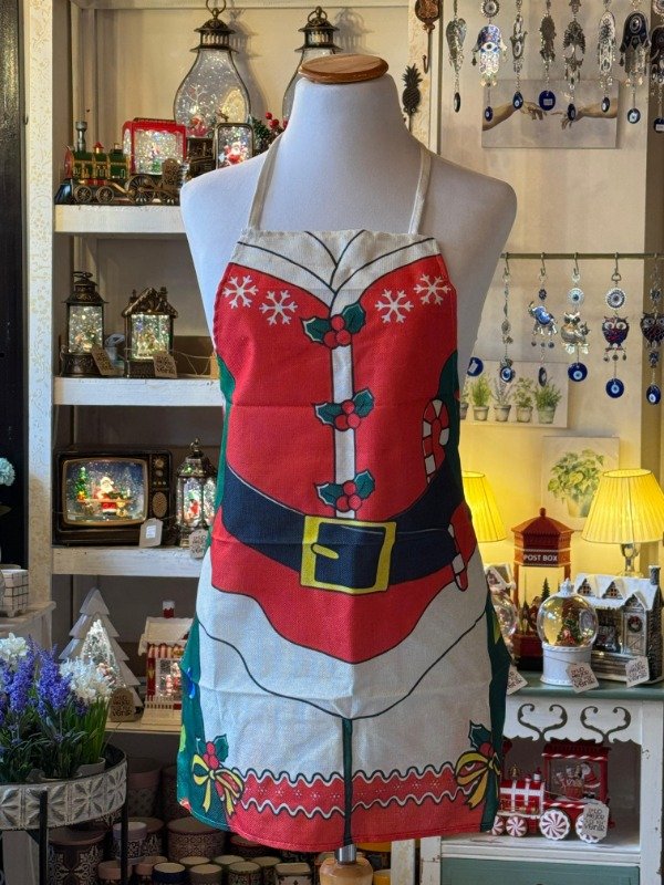 Producto - Delantal Navideño Cód. D8 (Efectivo: 19.920)