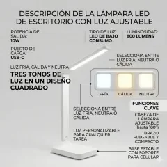 Producto - LAMPARA DE MESA LED - 1