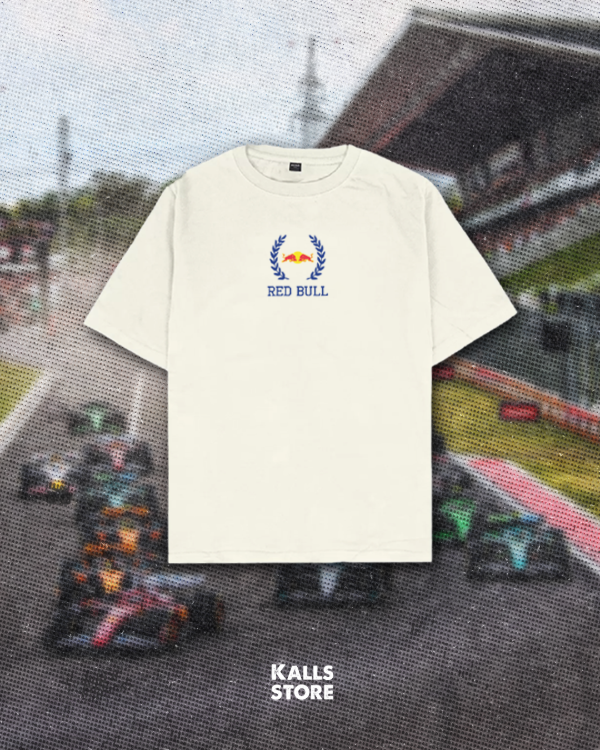 Remera oversize "red bull" laureles