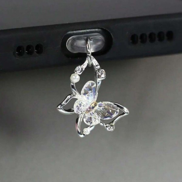 Producto - Cubre pin mariposa blanca