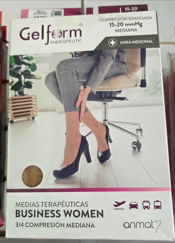 Producto - MEDIAS TERAPEUTICAS 3/4 DE COMPRESION 15-20mmHg