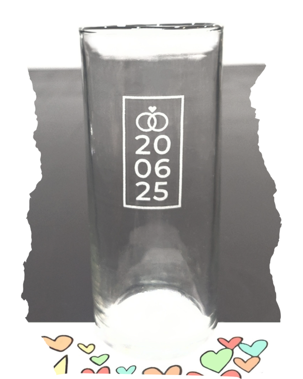 Producto - Vaso de fernet con fecha - Regalo de aniversario