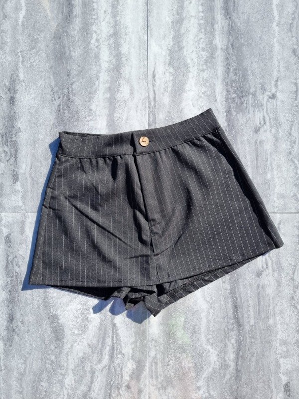 Producto - ULTIMA PRENDA [sk021] Short pollera sastrero rayado