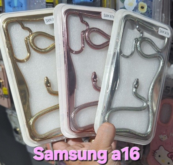 Producto - Fundas luxury serpiente 3d. Samsung a16