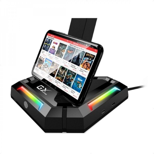 Producto - Base para Auriculares GENIUS  GX-UH100 USB-C RGB