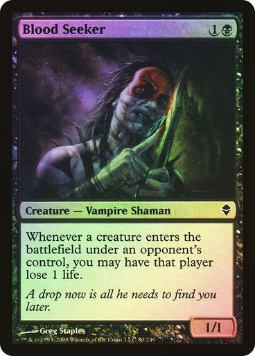 Producto - Blood Seeker Foil  Zendikar