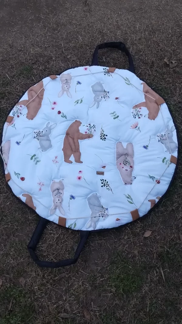 Producto - PLAYMATS Oso con flores