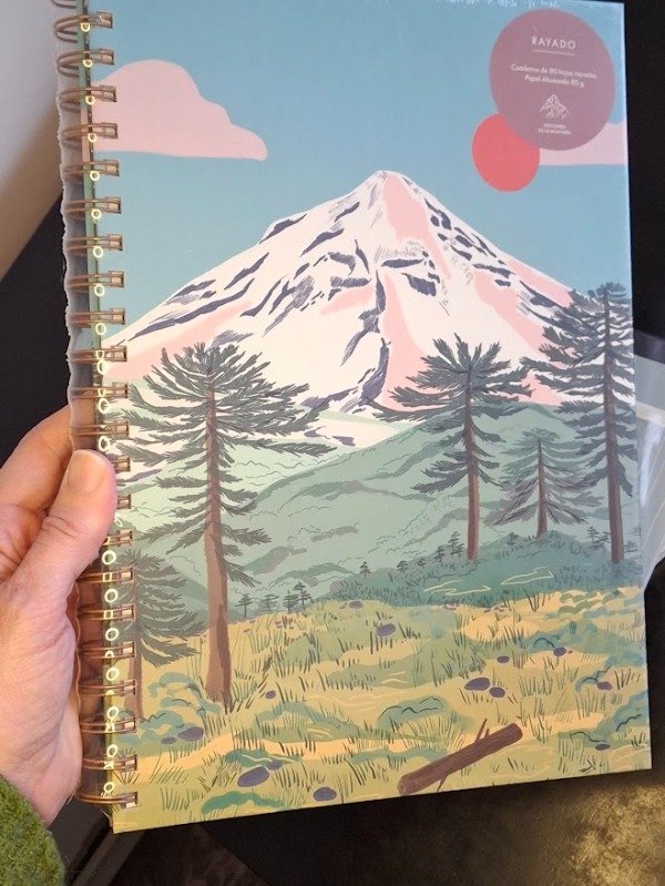 Producto - Cuaderno anillado tapa dura - Lanin