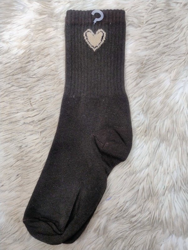 Producto - Tenis adulto corazón chocolate