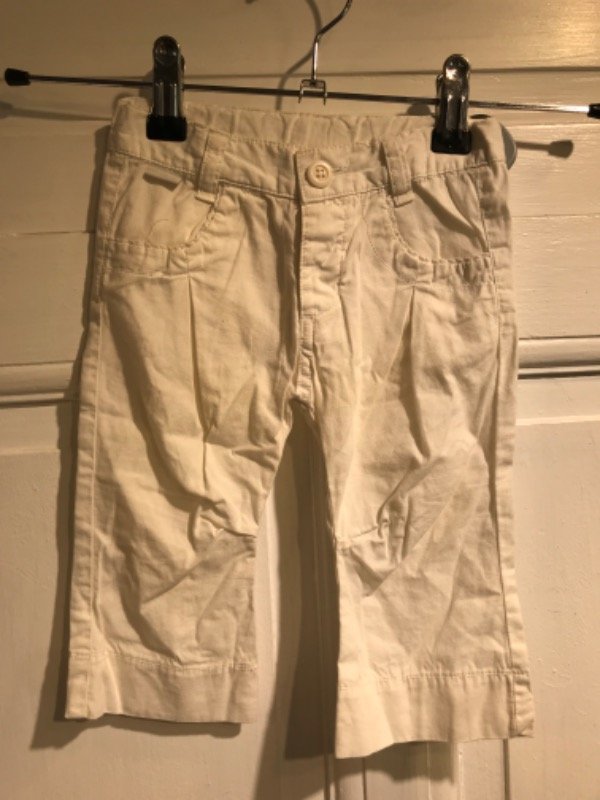 Producto - Pantalon MINIMIMO blanco - Talle 9/12 meses- PRECIO: 7x