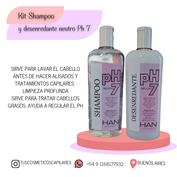 Producto - KIT SHAMPOO Y VREMA NEUTRO Ph 7