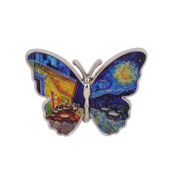Producto - Pin Arte - Mariposa obra Van Gogh II