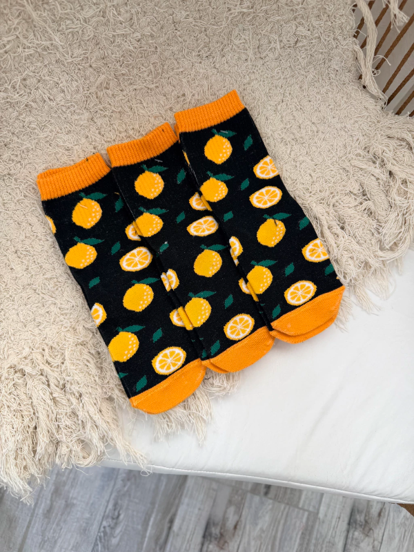 Producto - 3/4 doble algodón 35/41- Limones