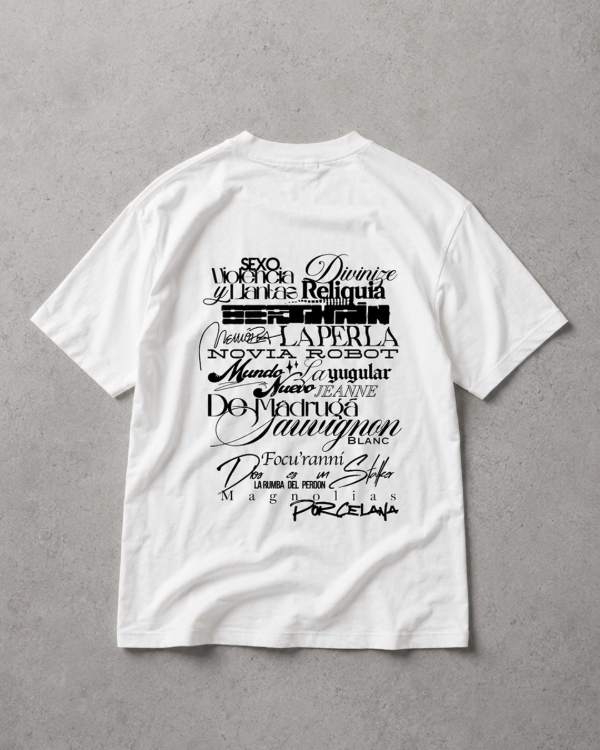 Producto - Remera Tracklist Rosalia "SALE" - 0