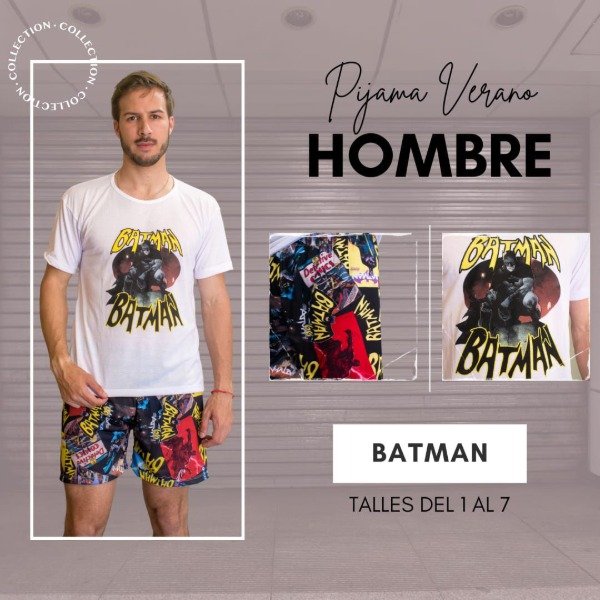 Producto - Pijama corto "BATMAN" - COD 3796