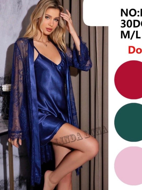 Producto - pijama camisolin con bata