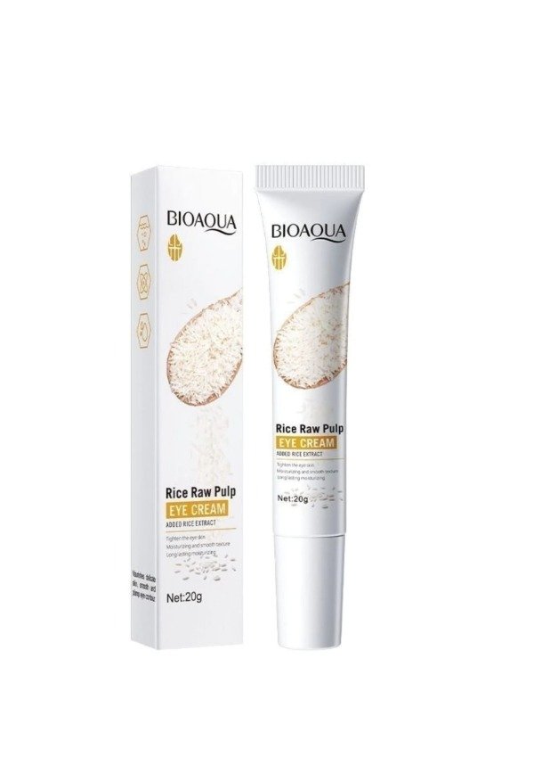 Producto - BIOAQUA Rice Raw Pulp Eye Cream Crema de Contorno de Ojos 20g