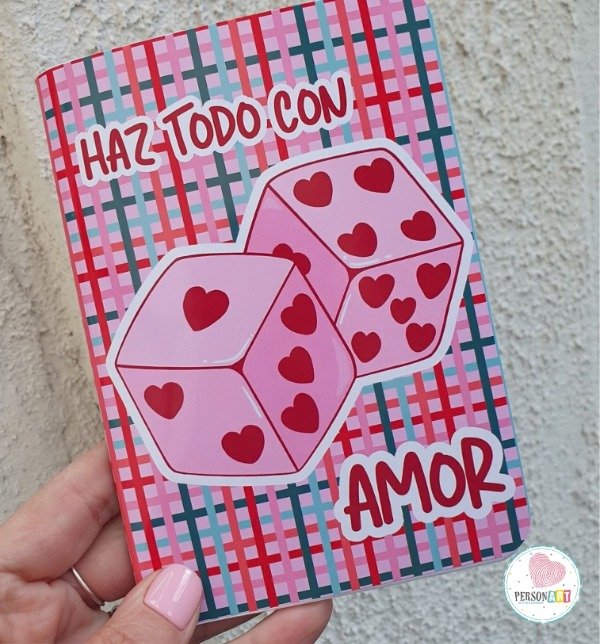 Producto - Anotador A6 "DADOS" - 0