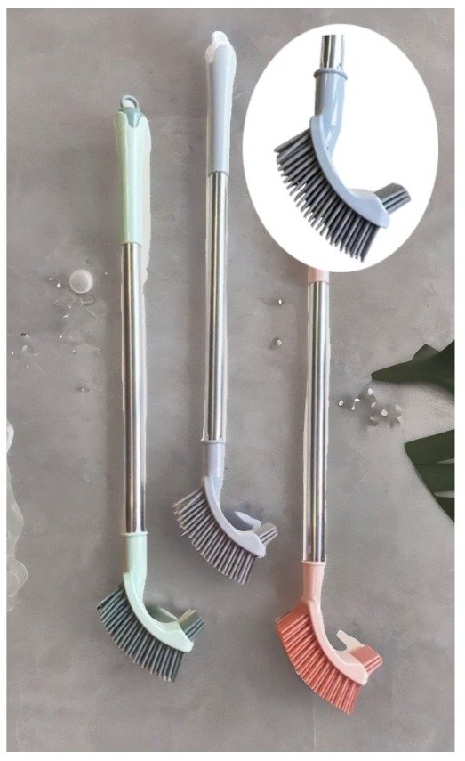 Producto - Cepillo Curbo Silicona para Baño BK