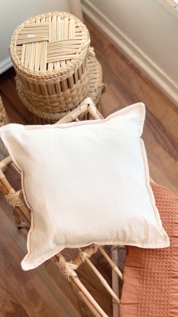 Producto - Almohadón Tusor OFF-WHITE