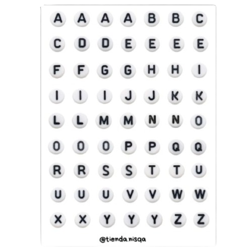 Producto - Plancha abc blanco