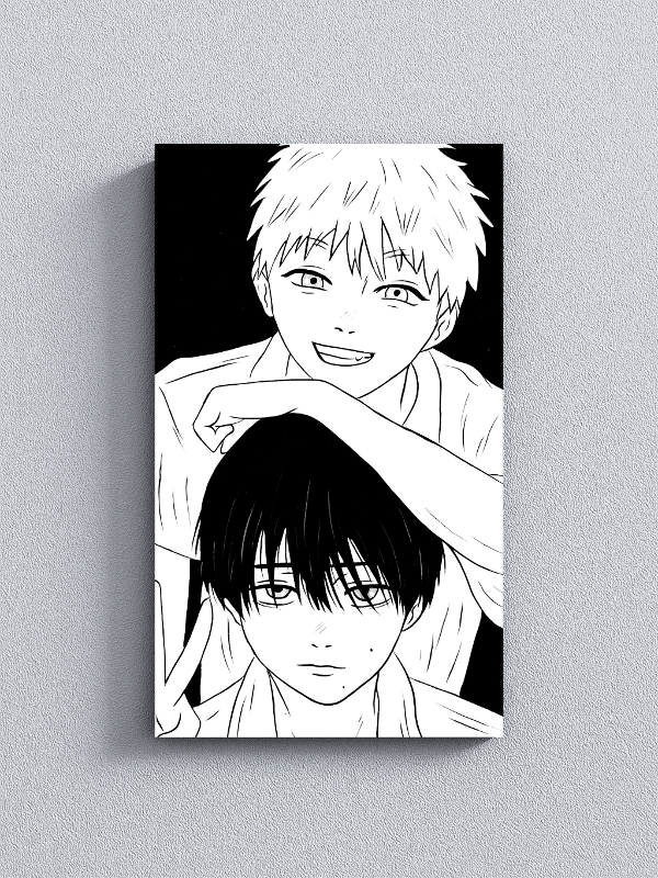 Producto - Cuadro Hikaru y Yoshiki (Mod.2)