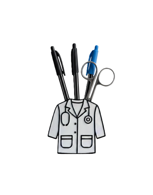 Producto - Portalápices En Forma De Uniforme Médico Regalo Organizador