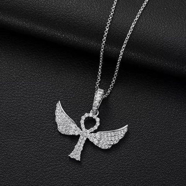 Producto - DIJE CRUZ ALAS 2 PLATA