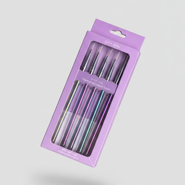 Producto - Set Pinceles LINERS x5 pcs - City Girl