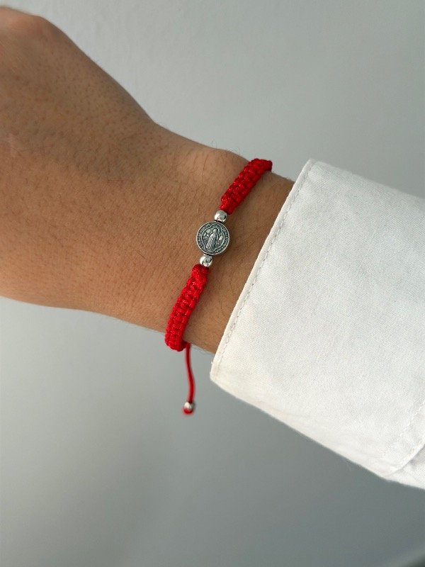 Producto - Pulsera macramé san Benito ab - 1
