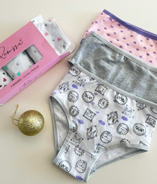 Producto - 26 - Remssa - Bombacha de Nena x3 - 1
