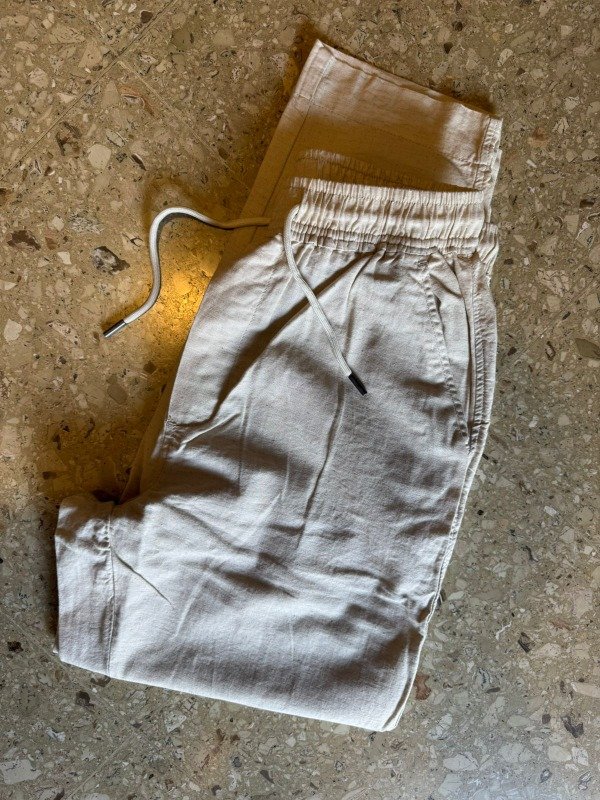 Producto - Pantalon Beige Lino