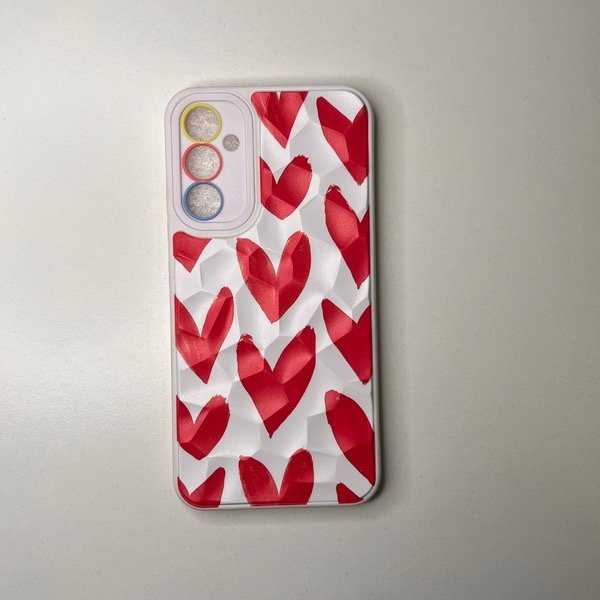 Producto - Funda corazones texturizada - A34