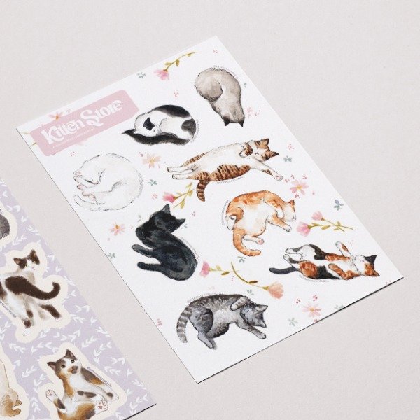 Producto - Plancha de stickers Dormilones