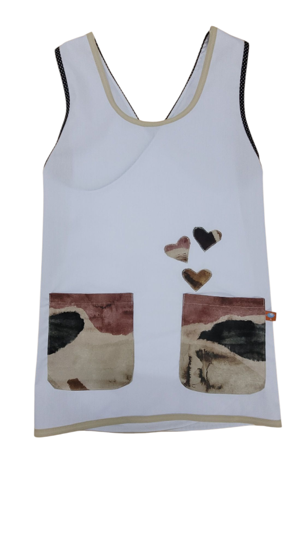 Producto - Corazones ocre pieza única