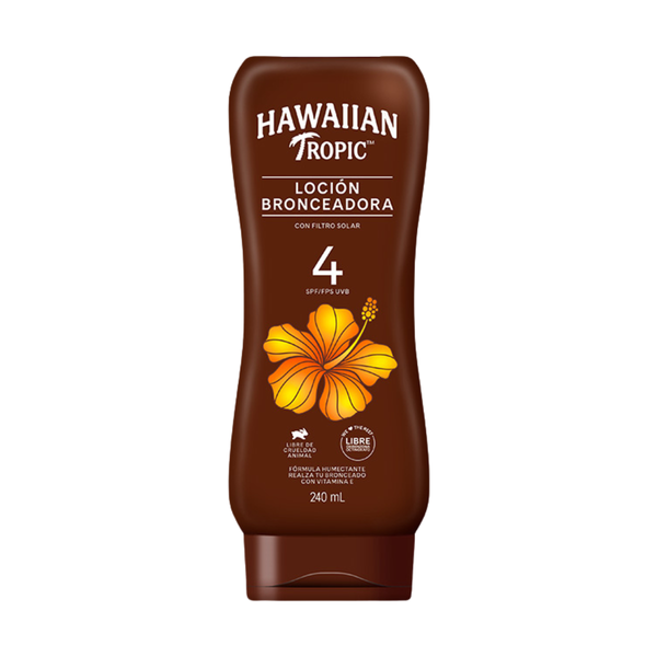 Producto - Bronceador Hawaiian Tropic Tanning Locion 4FPS x 240ml
