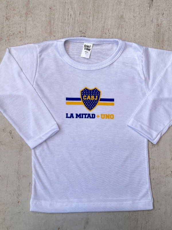 Producto - Camiseta boca-river T2-8 precio x4 unid - 1