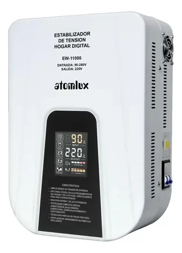 Producto - ATOMLUX Estabilizador De Tension Hogar Digital Atomlux Ew-11000 220v
