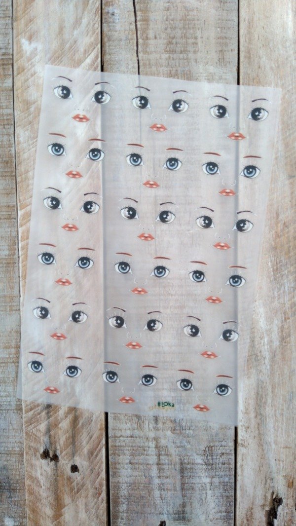 Producto - Termotransferibles 20x29cm Muñecas #1