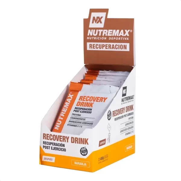 Producto - Recovery drink x10 SOBRES - nutremax - 1