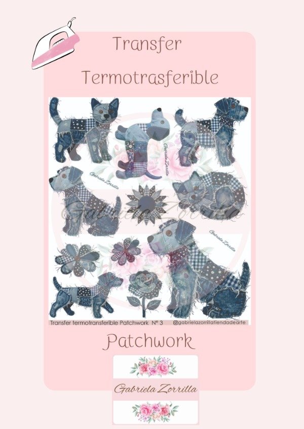 Producto - Transfer Termotransferible Patchwork 3
