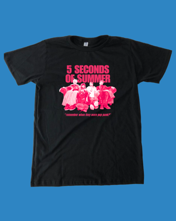 Remera Pop Punk - 5SOS